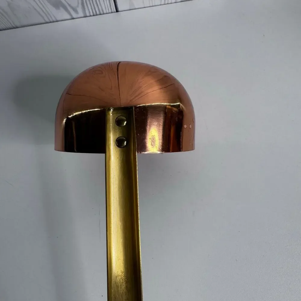 Coppercraft Guild Vtg Copper Dipper Ladle Brass Handle 12